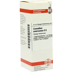 Ceanothus Americanus D 6 20 ML