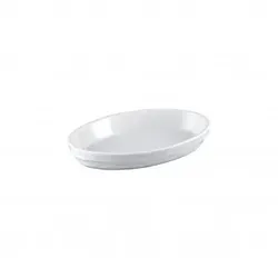 Stapelbare ovale Backform 32x20x5 cm, ofenfest
