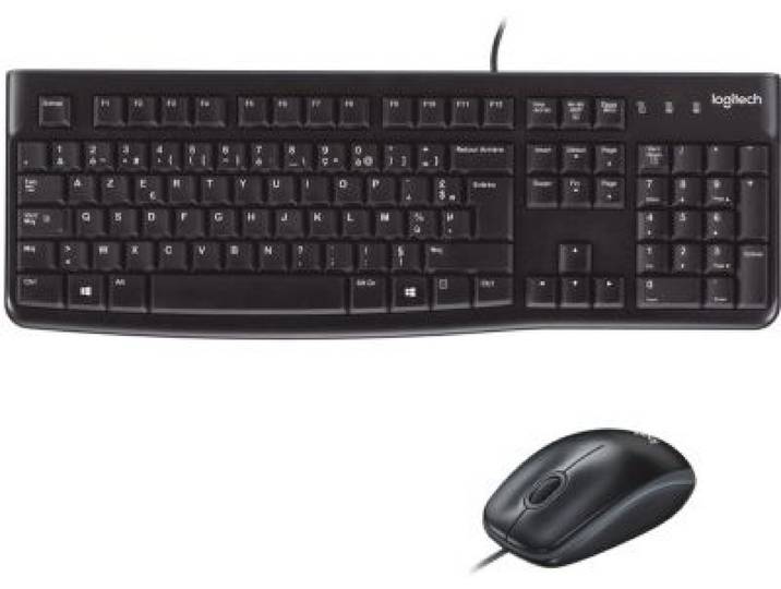 Logitech - Clavier + Souris Mk120