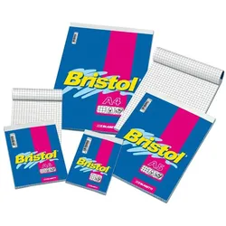 Blasetti, Heft + Block, Bristol Schreibheft A6 60 Blatt Multicolour (A6)