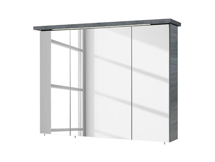 Spiegelschrank Cesa inkl. Beleuchtung 75cm Grau/Graphit
