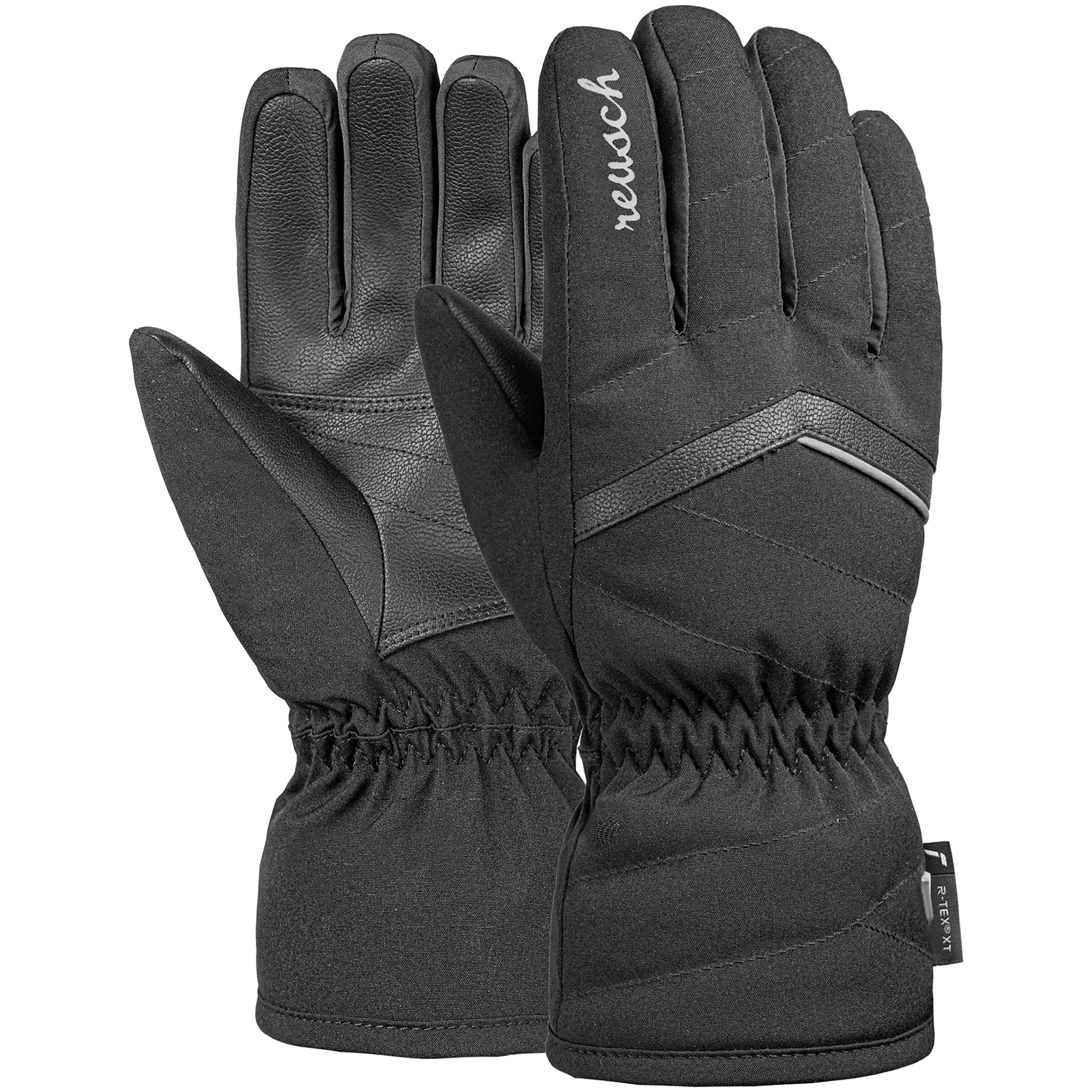 Reusch Mari R-Tex XT Kinder Fingerhandschuhe schwarz Größe 5 Skifahren Wasserdicht