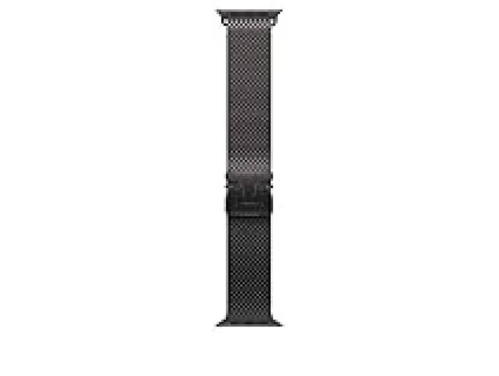 Apple Watch Band - Bracelet Milanais - 49 mm - Noir - Small