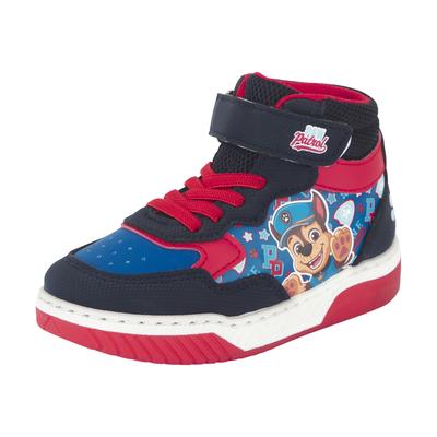 Sneaker DISNEY "Paw Patrol", Mädchen, Gr. 28, atmungsaktiv, blau (navy), Textil, Schuhe Sneaker, mit cooler Blinkfunktion