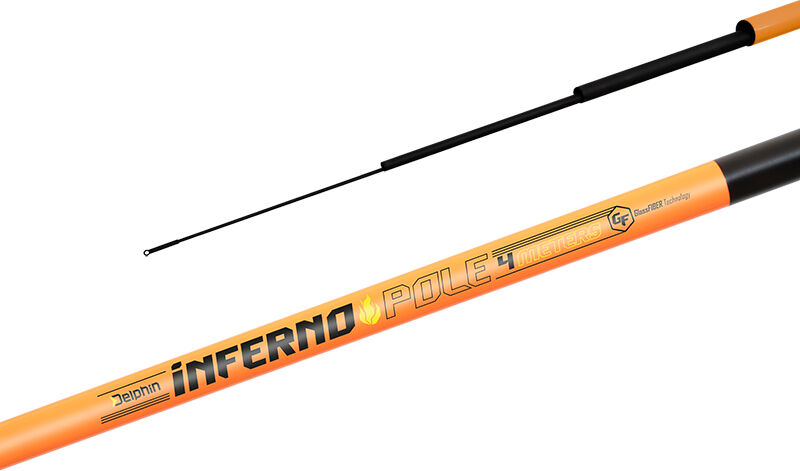 Delphin INFERNO Pole 3m Gold, Gray, Beige, Brown 3m