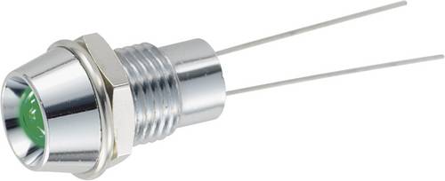 TRU Components TC-R9-104L-12-G LED-Signalleuchte Grün Wasserklare Linse 20mA