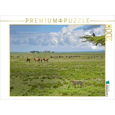 CALVENDO Puzzle Wildtiere | 2000 Teile Lege-Größe 90x67cm Foto-Puzzle für glückliche Stunden