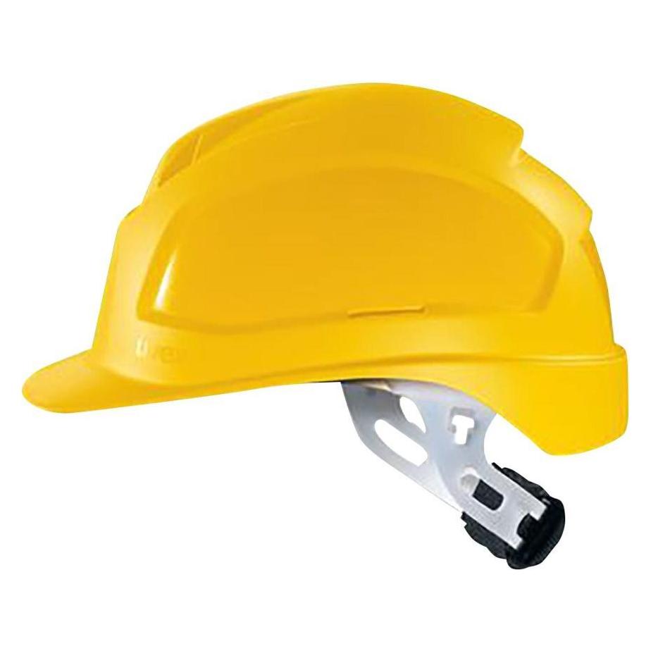 Uvex pheos E-WR unbelüfteter Schutzhelm für Elektriker - Kopfschutz Gelb (52 - 61 cm) (9770130)