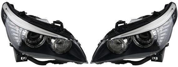 HELLA Scheinwerfer links rechts passend für BMW 5 E60 E61 ab 2007 m. Kurvenlicht