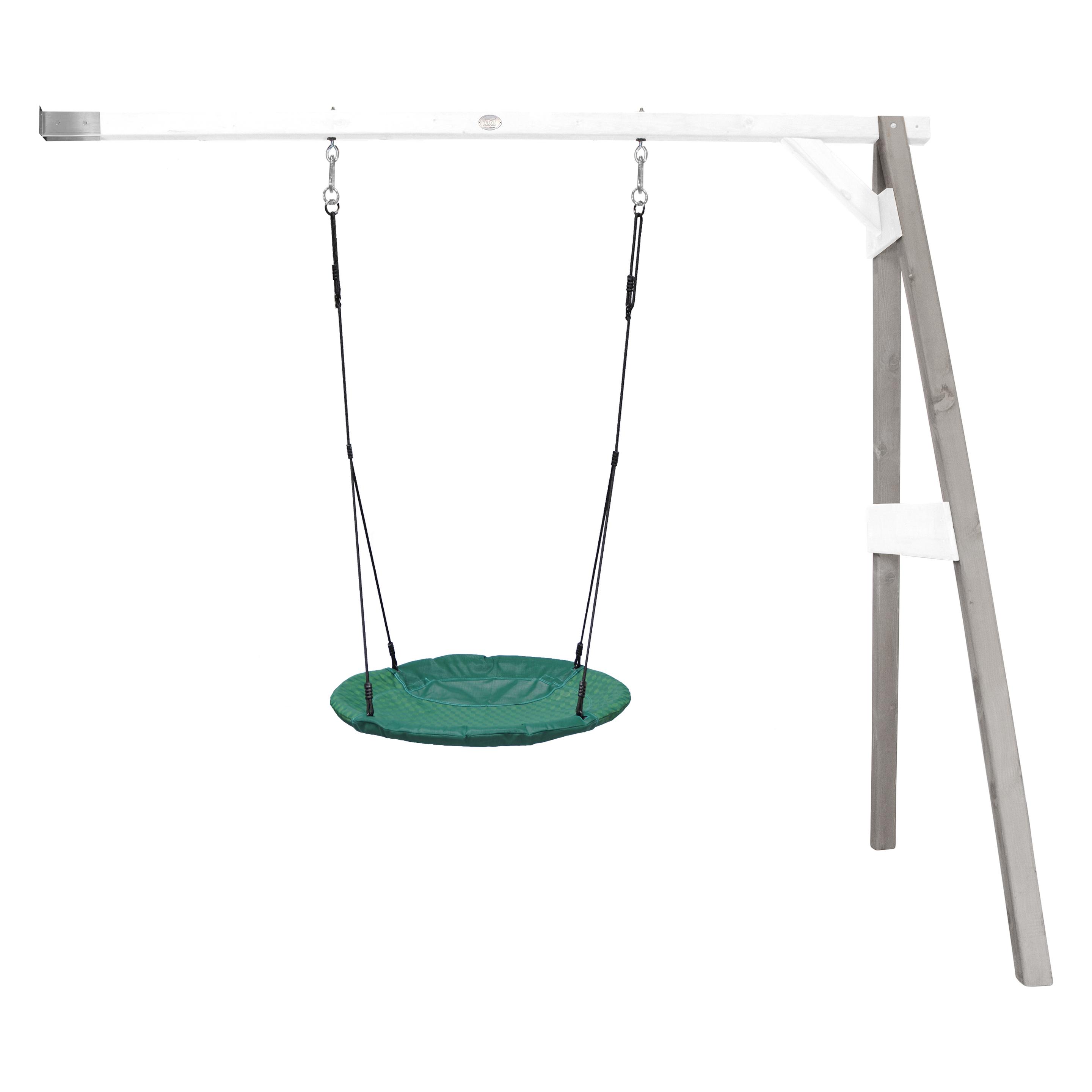 Axi Nest-Anbauschaukel Summer Grau/weiss (A030.143.01)