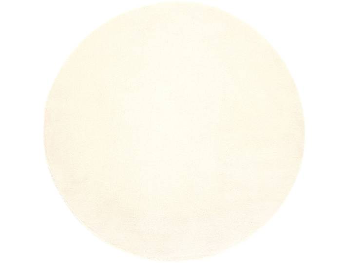 Teppich Rex Creme Einfarbig Polyester 120 x 120 cm - Teppich