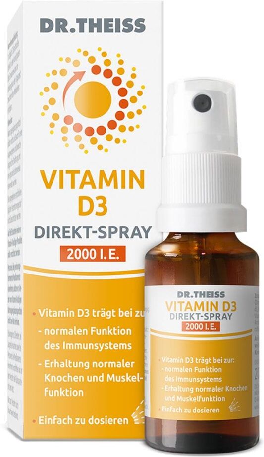 Dr. Theiss Vitamin D3 Direkt-Spray 2000 i.E.
