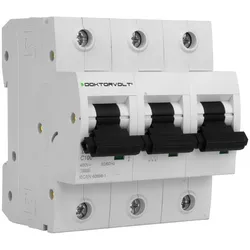 Leitungsschutzschalter MCB 10kA 3P 125A C125A LS-Schalter Doktorvolt DV-5473