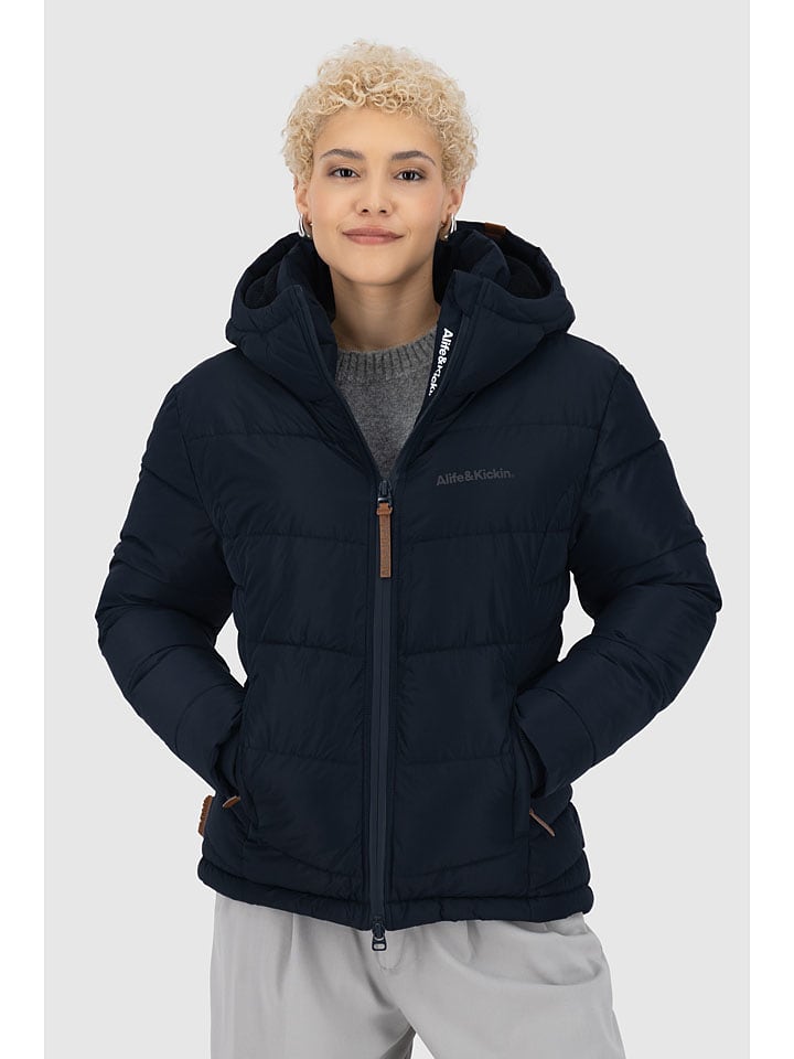 alife and kickin Winterjacke "JuanaAK" in Dunkelblau - M