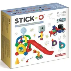Magformers Klocki magnetyczne Stick-O 60 el.