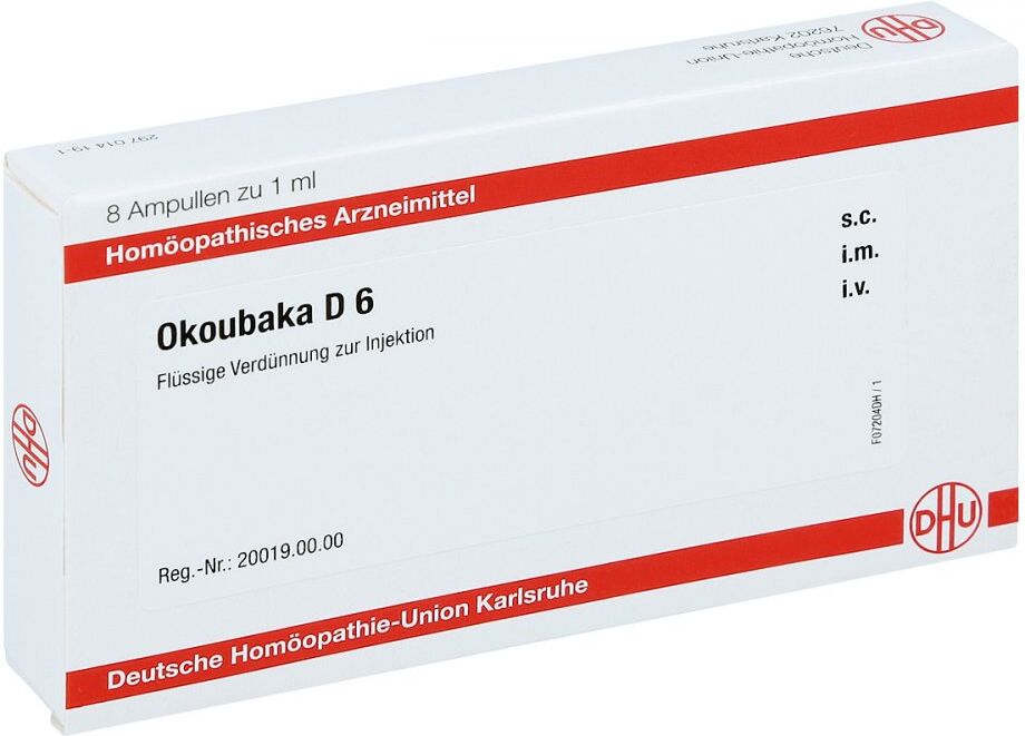 DHU Okoubaka D6 Ampullen