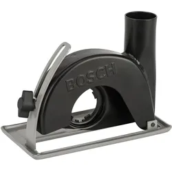 Bosch Professional Zubehör, Zubehör Maschine, Führungsschlitten mit Absaugstutzen zum Trennen, werkzeuglos, 115 / 125 mm, PWS