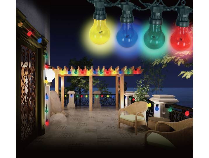 Guirlande lumineuse Nirvana - Type B 6 x 15 x 750cm Multicolore
