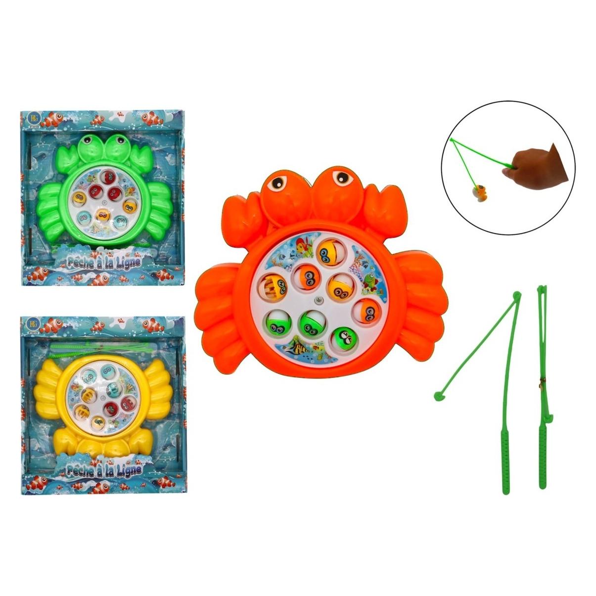 Magni Angelspiel 8 Fische 2 Angeln 17x21cm sortiert (42582994)