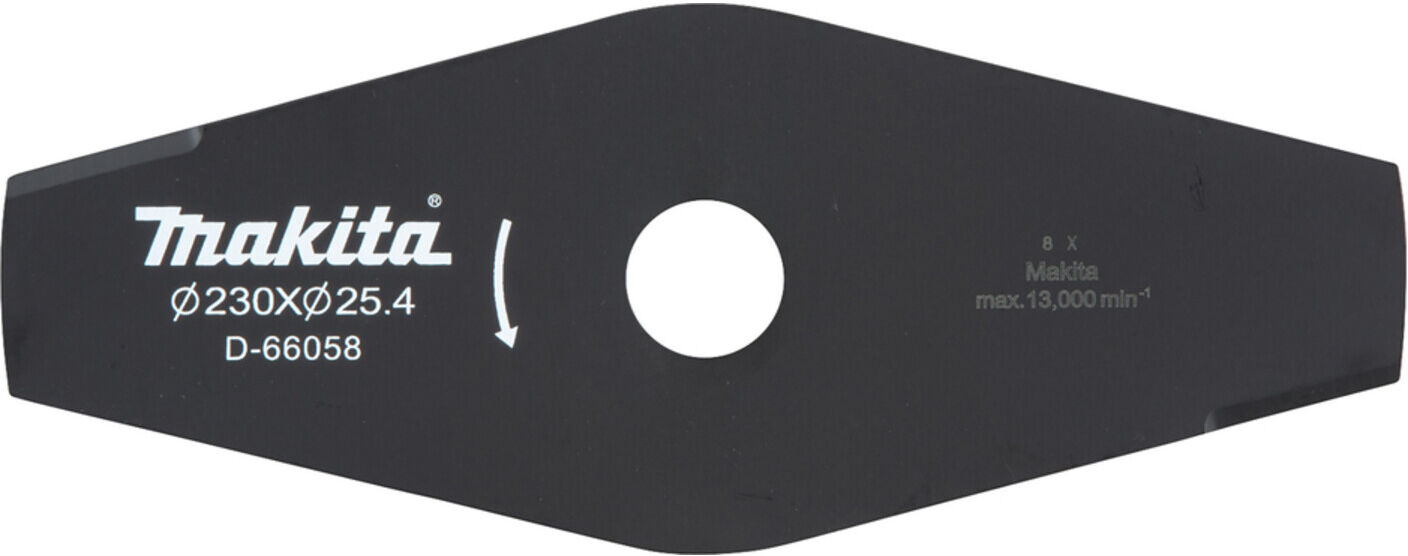 Makita 2-Zahn-Schlagmesser 230x25,4mm D-66058)