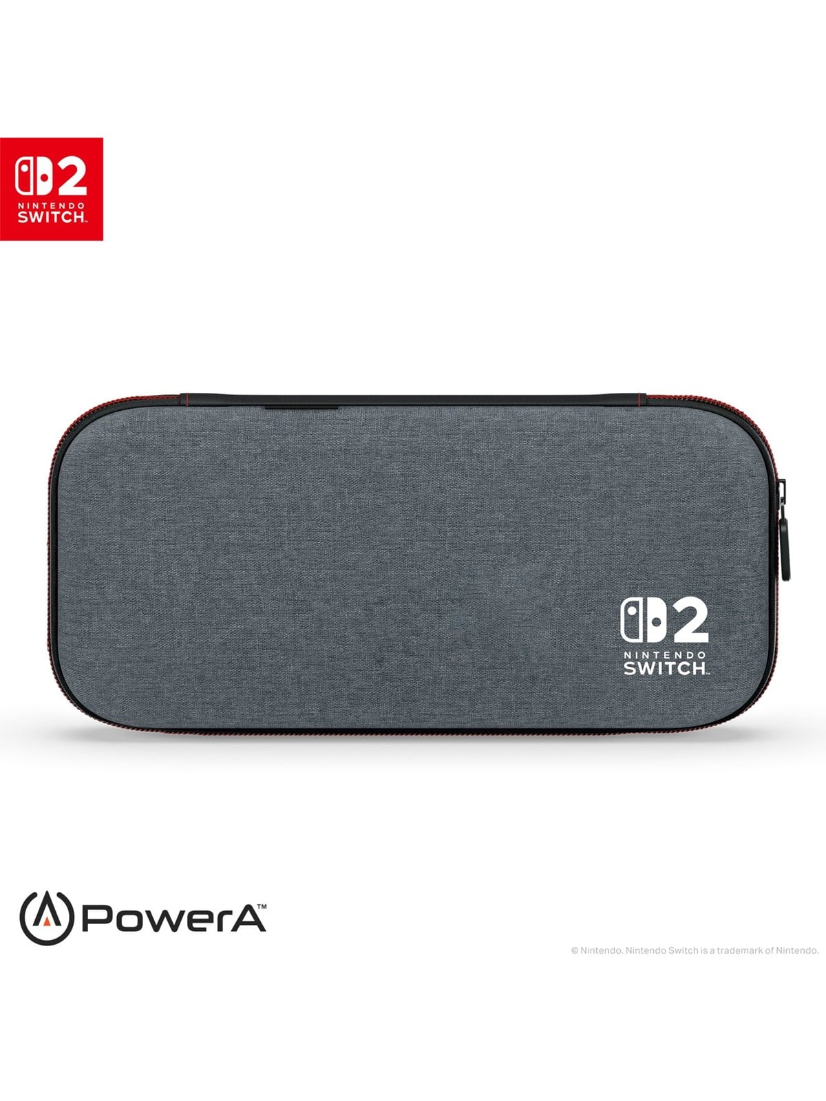 PowerA Slim Case for Nintendo Switch 2 - Dark Heather Grey