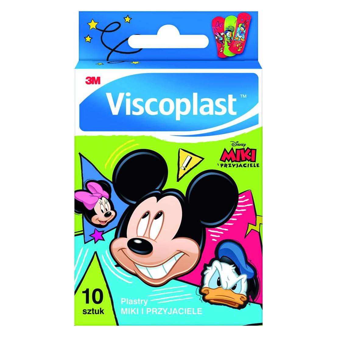 Viscoplast Set -pflaster, mickey and friends, 10 stück, farbmischung (10x) (45650172)
