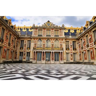 Fototapete PAPERMOON "Schloss Versailles", bunt, B:4,5m L:2,8m, Vlies, Tapeten