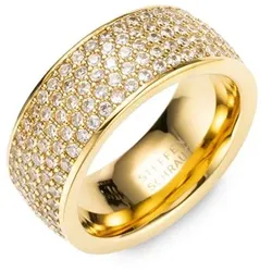 STEFFEN SCHRAUT Ring mind. 213 Zirkonia Brillantschliff Edelstahl