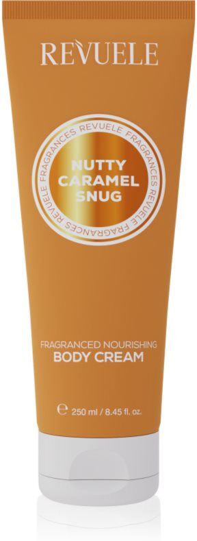 Revuele Nutty Caramel Snug Fragranced Nourishing Body Cream crème pour le corps nourrissante pour femme 250 ml