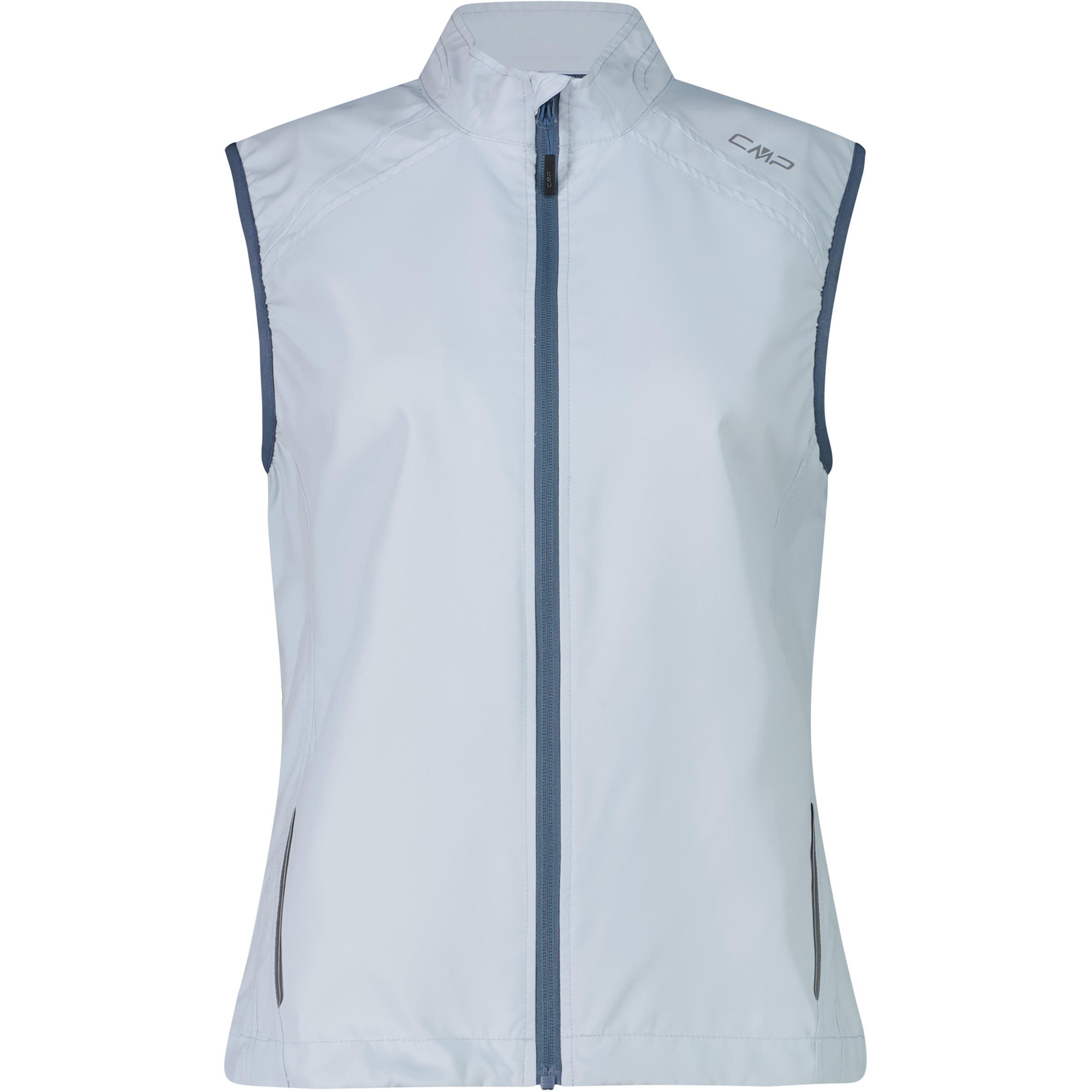 CMP Windproof Weste Damen Windwesten weiss Größe XXS Trekking Winddicht