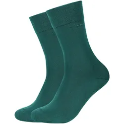 2er Pack camano Soft Crew Socken 7657 - botanical garden 35-38