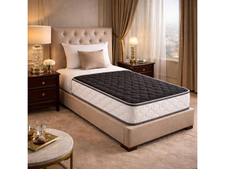 Matelas - KING OF DREAMS - Doux Rêve 20 Noir - 90x190 cm - 20 cm - Soutien très ferme 30 kg/m³