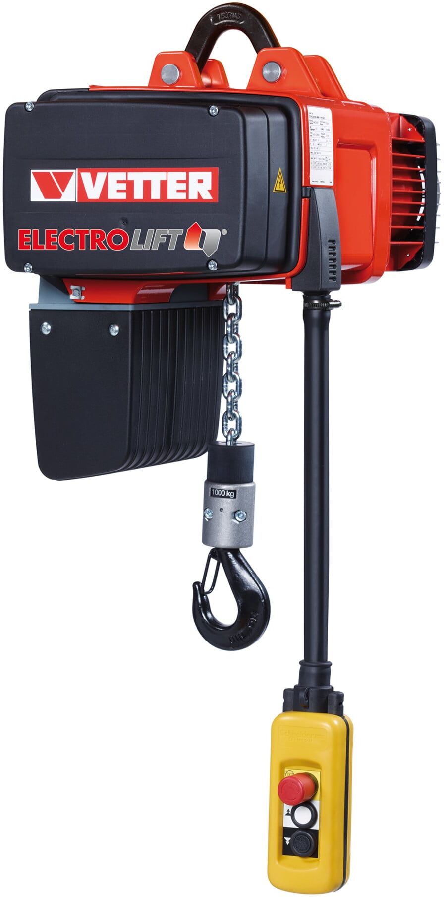 Vetter Elektrokettenzug ELECTROLIFT® SiXX1F-B 125 kg ; VETTER Krantechnik)