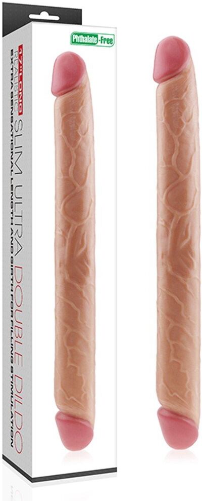 Lovetoy King Size Slim Ultra Double Dildo 45 cm