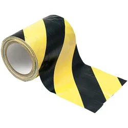 Eurolite Cable Tape yellow/black 150 mm x 15 m - Klebeband