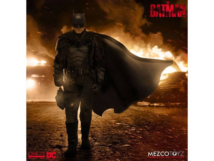 MEZCO Actionfigur One:12 Collective The Batman Movie Batman Actionfigur