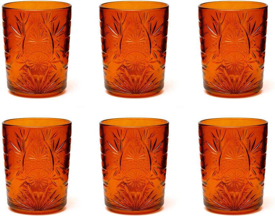 Excelsa 350 ml Drinking Glass Set orange 350ml