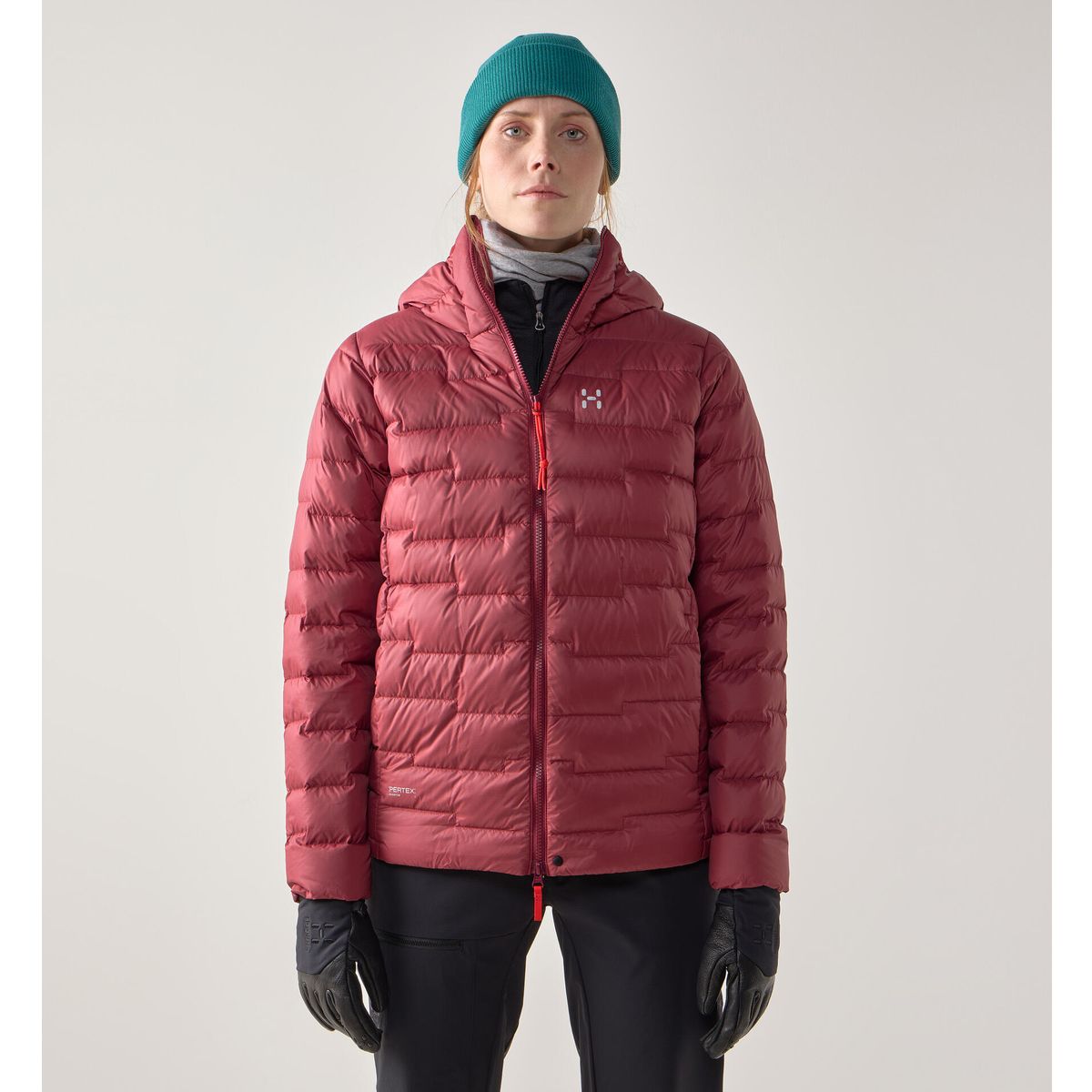 Haglöfs ROC Flash Down Hood Women carmine red (5RC) L 6074665RC025
