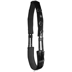 EQuest TH Longiergurt Comfort für Pferde, schwarz - One Size