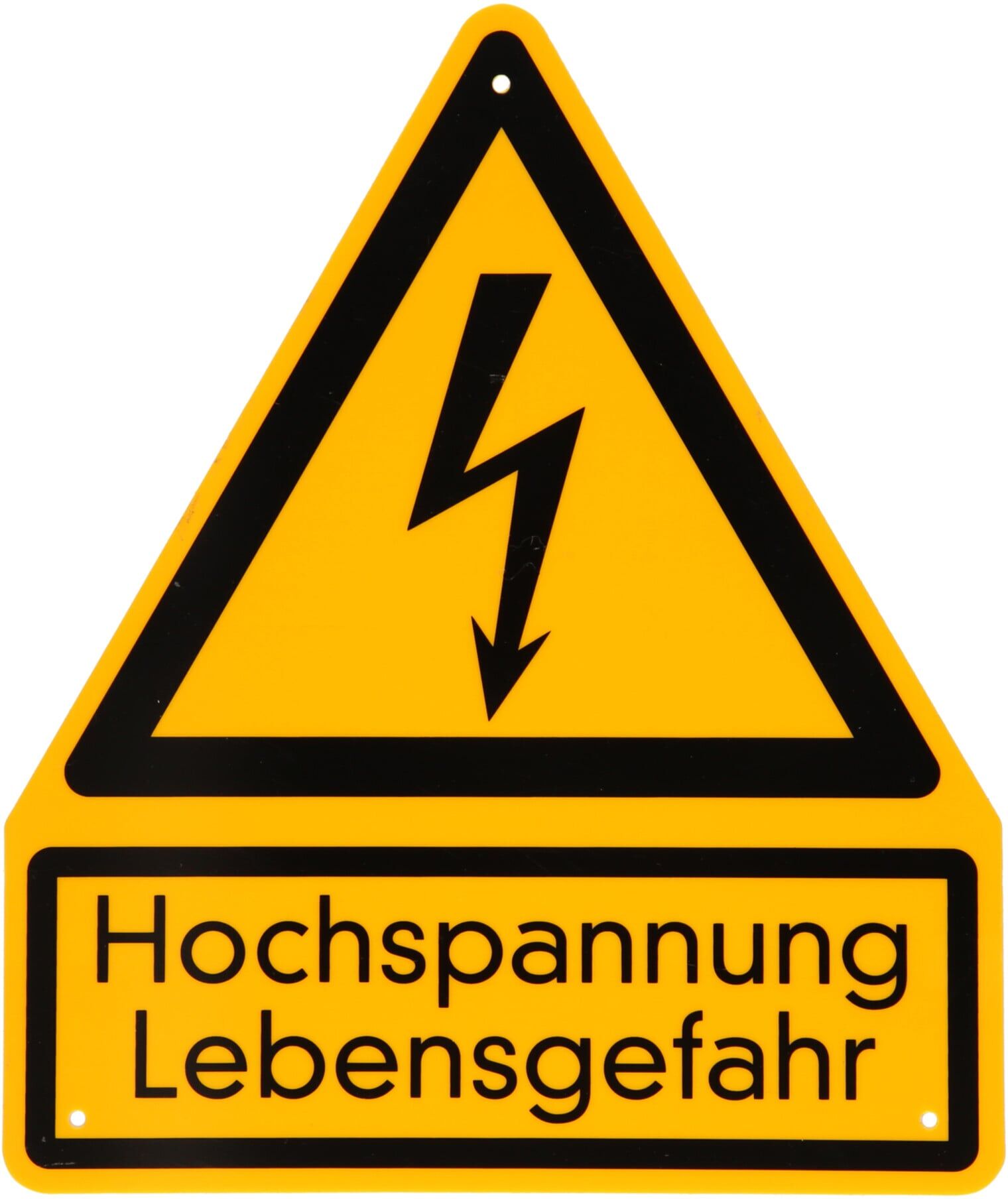 KS Tools Warnschild Hochspannung, Lebensgefahr (117.2483)