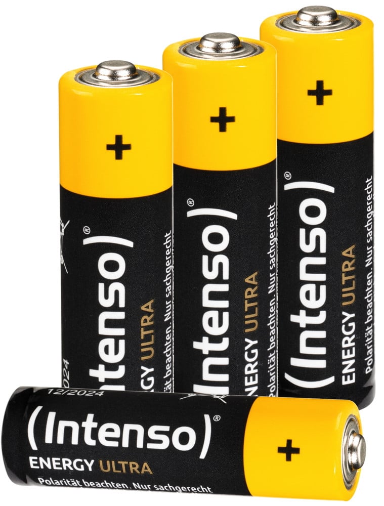 Intenso Energy Ultra Alkaline Batterijen AA LR06 1,5V - 4 stuks