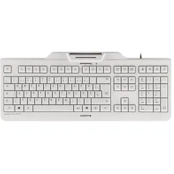 Contour Design KC 1000 SC Kabelgebundene Chipkarten Tastatur, Hell Grau, USB (QWERTZ - DE)