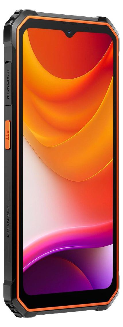 Blackview BV4800 SE Smartphone, 4G, staubgeschützt/sturzsicher/wasserdicht, 12 GB RAM (4 GB + 8 GB erweiterbar), 128 GB, Android 15, 5100 mAh, NFC, orange