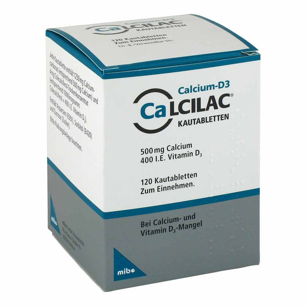 MIBE GmbH Arzneimittel Calcilac 500mg/400 internationale Einheiten 09083097