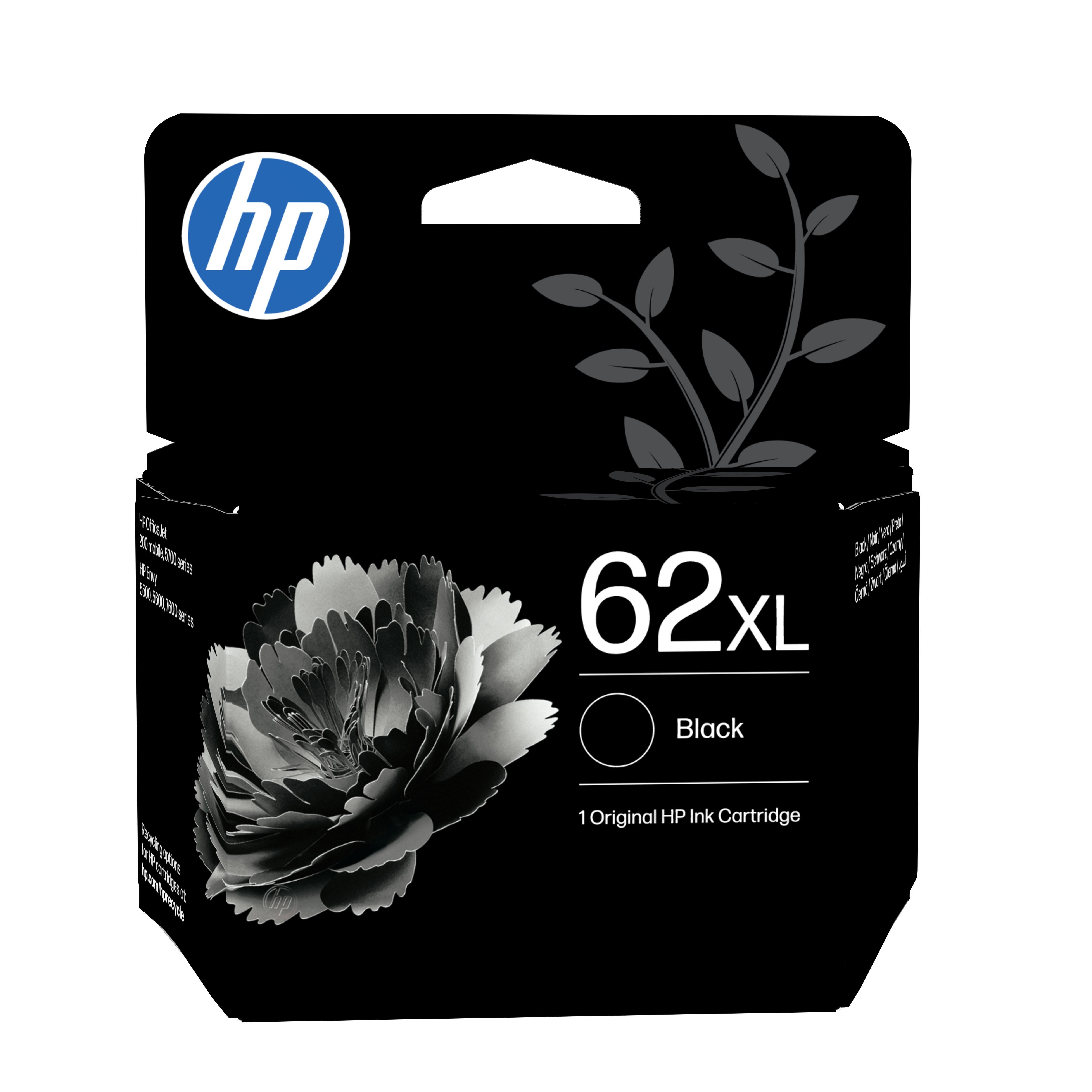 HP originale Druckerpatrone Schwarz 4 ml 200 Seiten Nr.62 C2P04AE