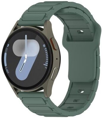 Everyday Crate Silicone Watch Band Shaped Soft Adjustable Replacement Strap For Smartwatches green