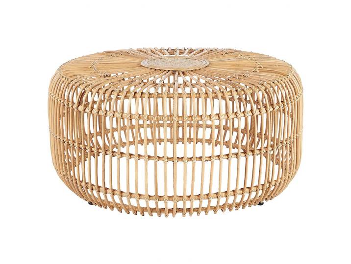 GARTEN Beistelltisch Rattan natürlich 85 cm Randazzo