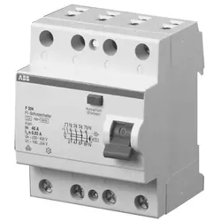 ABB, Schutzschalter, F204A-25/0,03NL Fi-Schutzschalter pro M compact 4p 30mA