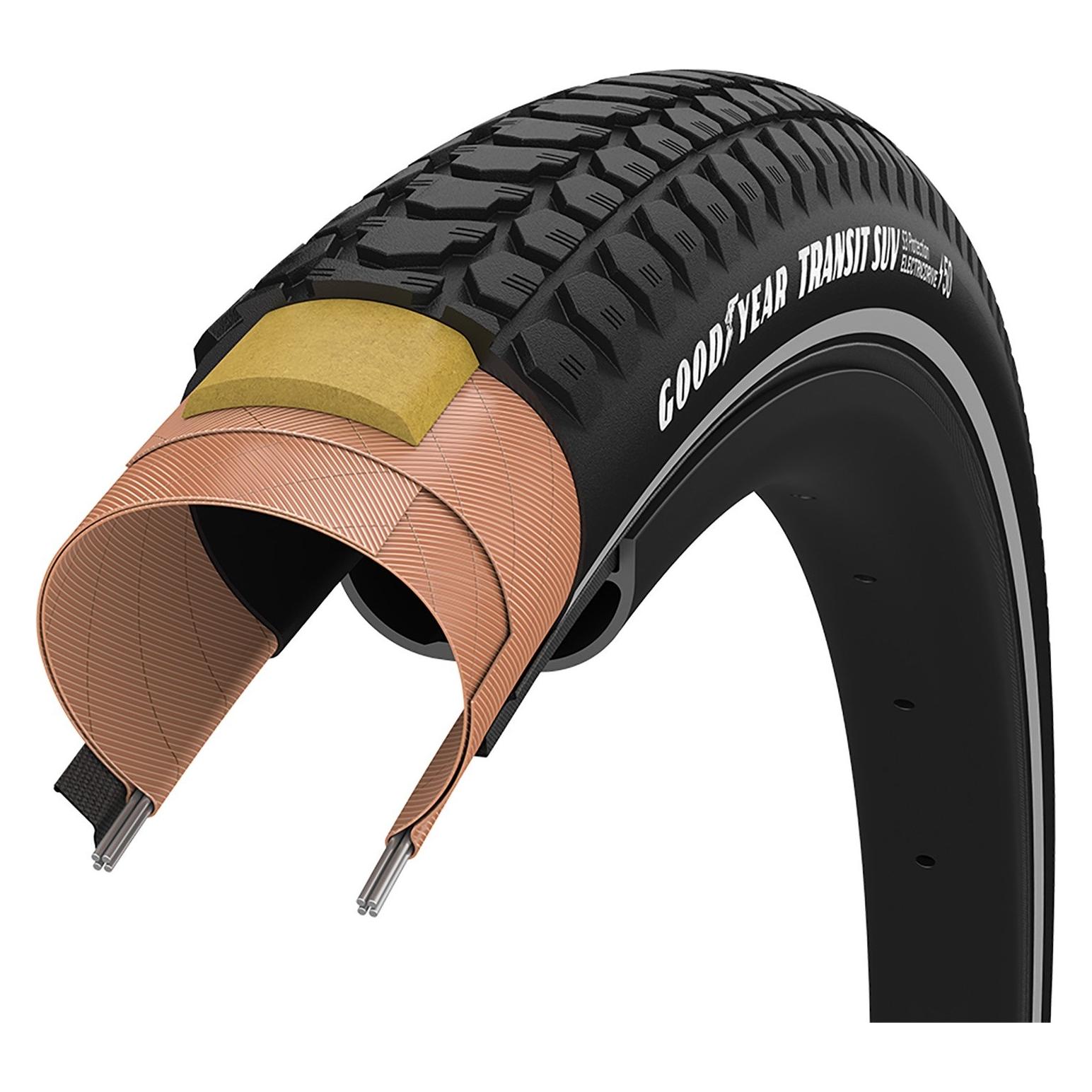 Goodyear Reifen - Transit SUV S3 Schlauch Typ 700x35 / 28x1.4 / 37-622 k. Swk (28") (GR.021.37.622.V302W.R)