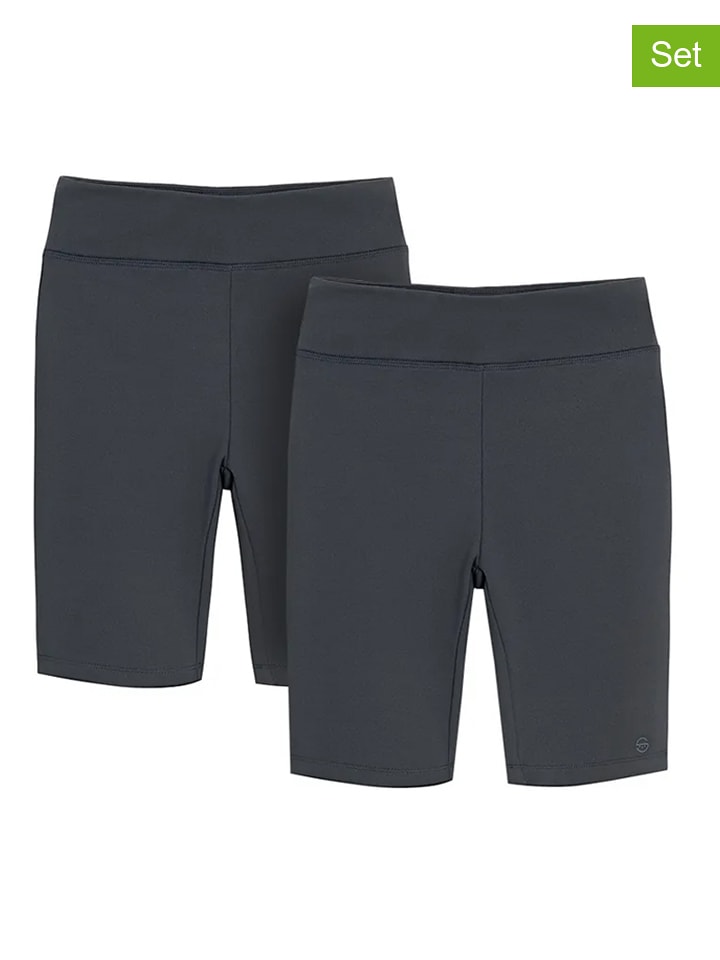 COOL CLUB 2er-Set: Radlerhosen in Schwarz - 110